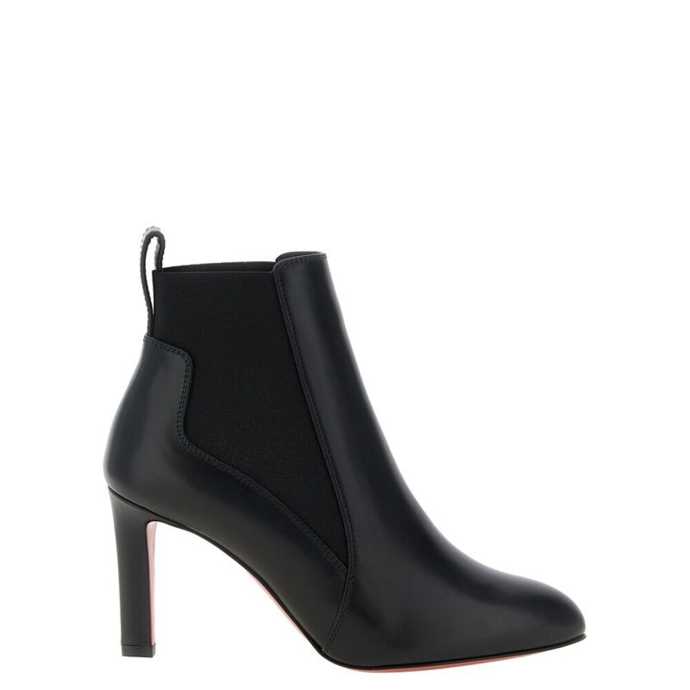 Christian Louboutin Black Calfskin Ankle Women's Boots